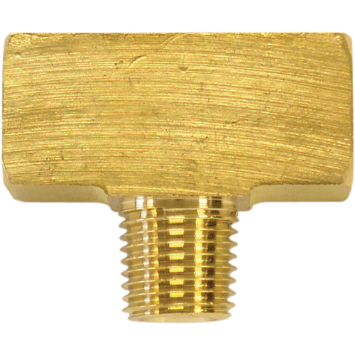 Male Branch Tee, Brass, 1/8" Pryde Industrial Inc.