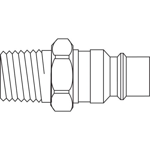 Ultraflo Interchange Plugs, 1/4" Pryde Industrial Inc.