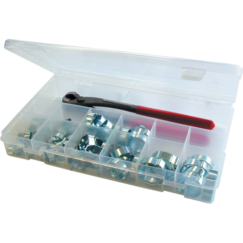 2-Ear Clamp Kit - 80 Pcs Pryde Industrial Inc.