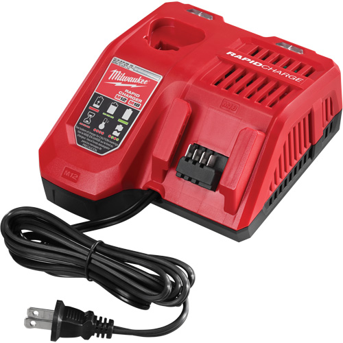 Chargeur rapide M18 & M12, 18 V, Lithium-ion Pryde Industrial Inc.