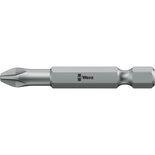 Embout de tournevis 851/4 TZ, Phillips, Embout #3, Prise 1/4", Longueur 2" Pryde Industrial Inc.
