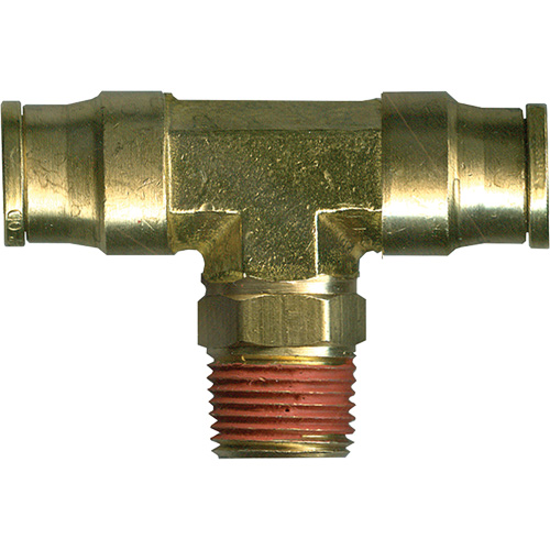 Raccord en T pivotant, Laiton, 3/8" x 1/4" Pryde Industrial Inc.