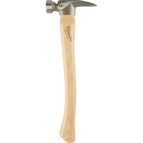 Marteau de charpente &agrave; face usin&eacute;e, 19 oz., Prise en Bois, 16" lo Pryde Industrial Inc.