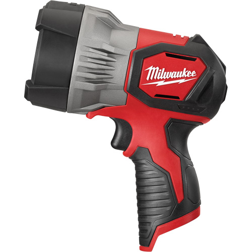 Projecteur M12, DEL, 750 lumens, 4 hres de fonctionnement, Bloc-pile Rechargeable, Plastique Pryde Industrial Inc.