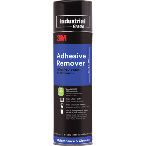 Low VOC Adhesive Remover, 24 fl. oz., Aerosol Can Pryde Industrial Inc.