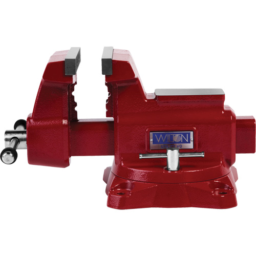 Utility HD Bench Vise, 6-1/2" Jaw Width, 4-1/4" Throat Depth Pryde Industrial Inc.