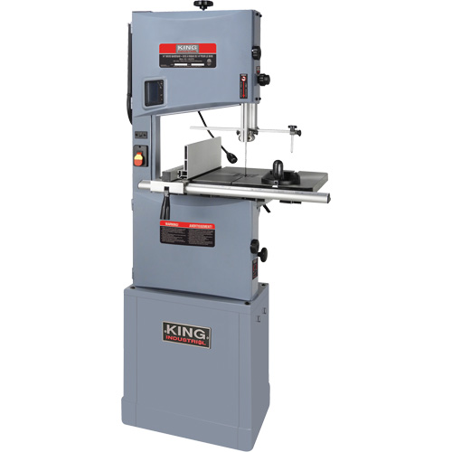 2-Speed 14" Wood Band Saw, Vertical, 120 V, 1476 SFPM/3280 SFPM Pryde Industrial Inc.