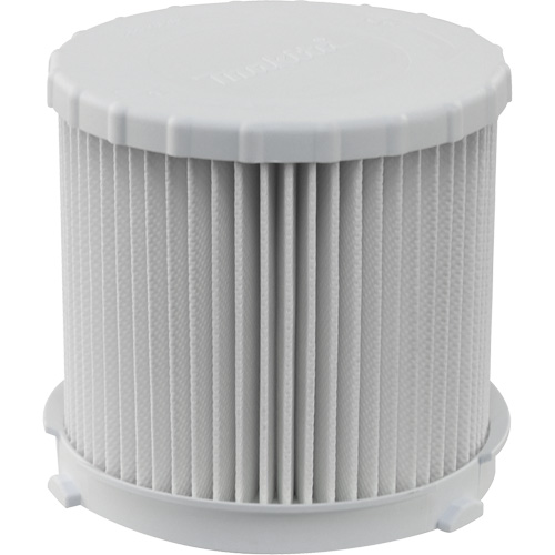Filtre humide/sec rond, Hepa, Pour 2 gal. US Pryde Industrial Inc.