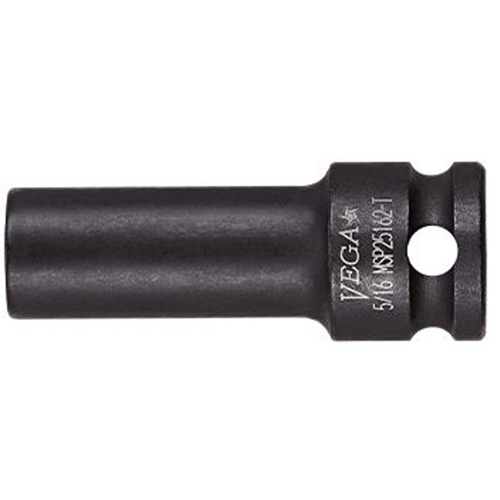 Thin Walled Socket, Impact, 1/2", 3/8" Drive, 6 Points, Deep Pryde Industrial Inc.