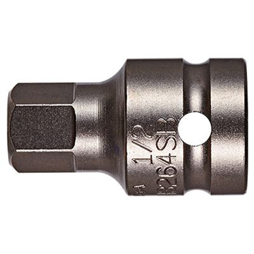 Embout &agrave; ins&eacute;rer, Hexagonale, 1/4" x 1-1/2" lo, Prise 1/2" Pryde Industrial Inc.