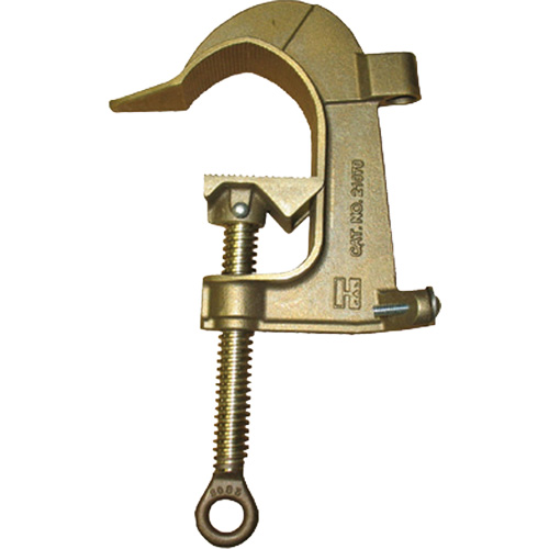 Pince de mise &agrave; la terre &agrave; t&ecirc;te en C en bronze, Capacit&eacute; de 2-7/8" (73 mm) Pryde Industrial Inc.