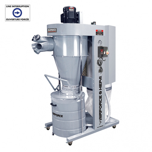 Cyclone d&eacute;poussi&eacute;reur, 35" x 65-1/2" x 91-5/8" Pryde Industrial Inc.