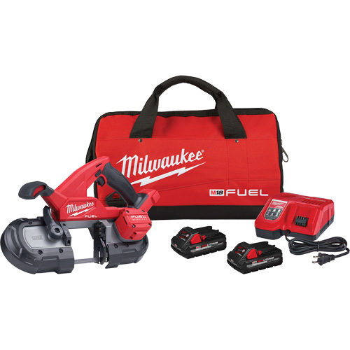 Trousse de scie &agrave; lame-ruban M18 Fuel, 18 V, 3-1/4" Capacit&eacute; Pryde Industrial Inc.