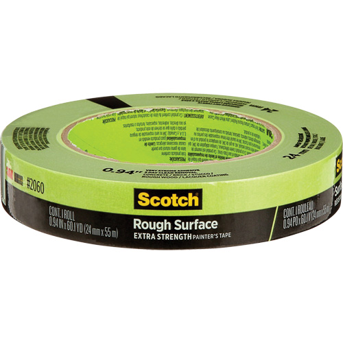 Ruban pour peintres pour surfaces rugueuses 2060 Scotch, 24 mm (1") x 55 m (180'), Vert Pryde Industrial Inc.