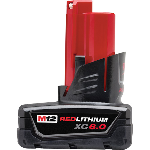 Bloc-piles M12 Redlithium XC 6.0, Lithium-ion, 12 V, 6 Ah Pryde Industrial Inc.