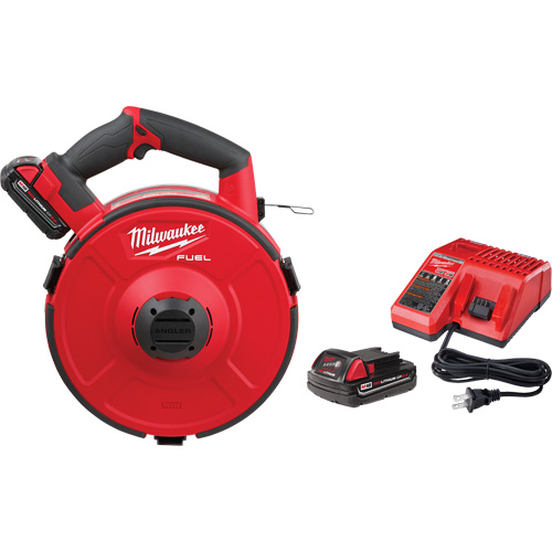 Ensemble de ruban de tirage en acier M18 Fuel Angler de 120 pi Pryde Industrial Inc.