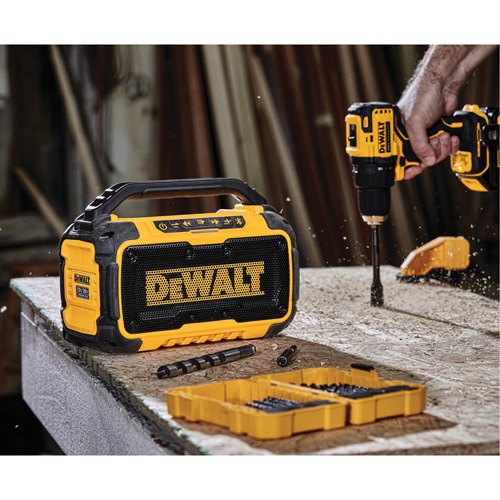 Max Jobsite Bluetooth&reg; Speaker (Tool Only), Lithium-Ion, 12 V/20 V Pryde Industrial Inc.