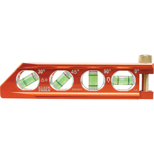 ACCU-BEND Level, 6.25" L, Aluminum, 1, Non-Magnetic Pryde Industrial Inc.