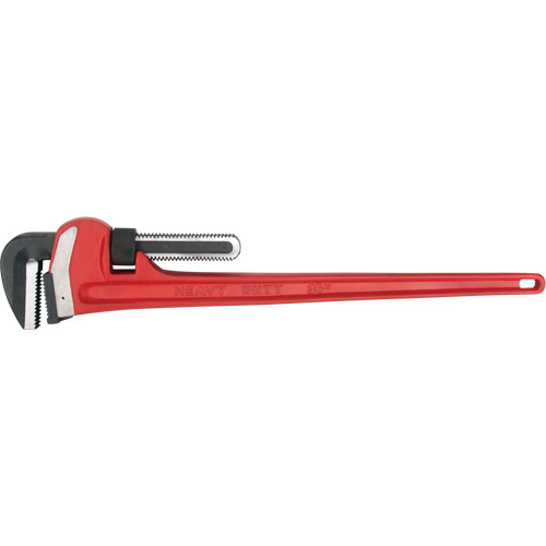 Pipe Wrench, 5" Jaw Capacity, 36" Long, Powder Coated Finish, Ergonomic Handle Pryde Industrial Inc.