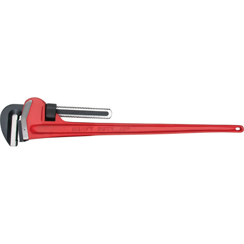Pipe Wrench, 6" Jaw Capacity, 48" Long, Powder Coated Finish, Ergonomic Handle Pryde Industrial Inc.