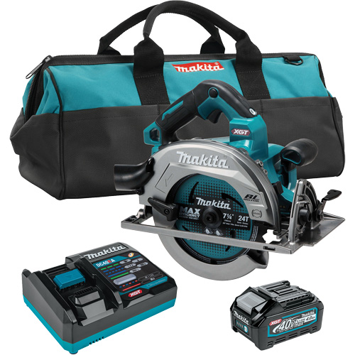 Trousse de scie circulaire avec moteur sans balai AWS Max XGT, 7-1/4", 40 V Pryde Industrial Inc.