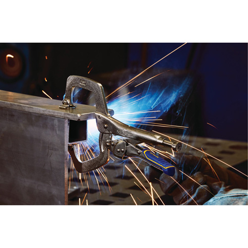 Vise-Grip&reg; Fast Release Locking Pliers with Swivel Pads, 11" Length, C-Clamp Pryde Industrial Inc.