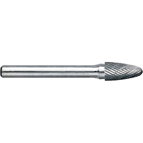 DRILLCO Magnum Double Cut Solid Carbide Burr, SG-5, 1/2" Dia., 1/4" Shank, 1" Depth of Cut Pryde Industrial Inc.