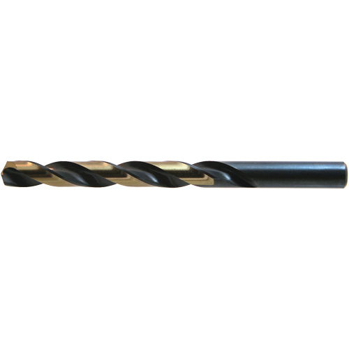 DRILLCO Heavy-Duty Jobber Drill, High Speed Steel, #1, 3-7/8" L, 2-5/8" Flute, 135° Point Angle Pryde Industrial Inc.