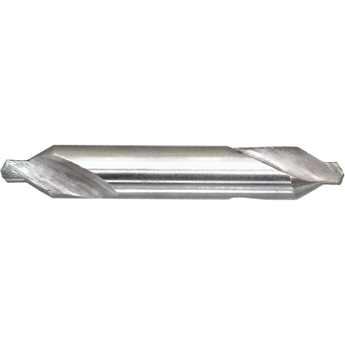 Fraise & foret centr&eacute; combin&eacute;s DRILLCO, #00, Petit diam&egrave;tre de 0,025", Grand diam&egrave;tre de 1/8", Acier rapide Pryde Industrial Inc.