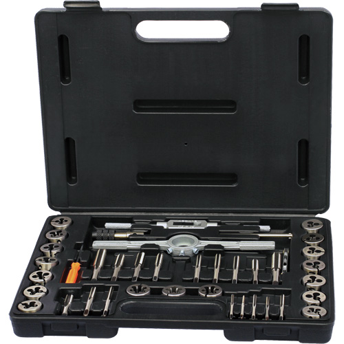 DRILLCO Metric Tap & Die Set, 36 Pieces Pryde Industrial Inc.