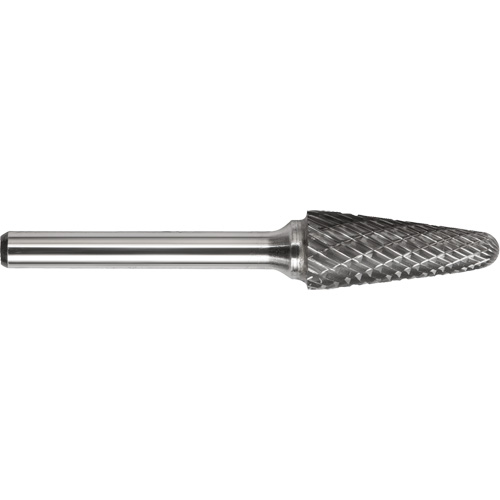 DRILLCO Double Cut Ballnose Cone Burr, SL-42L2 Pryde Industrial Inc.