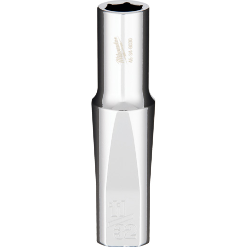 SAE Socket with Four Flat Sides, 11/32", 3/8" Drive, 6 Points, Deep Pryde Industrial Inc.