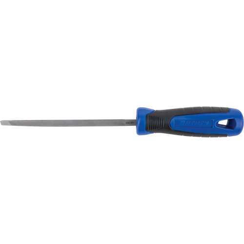 Slim Taper File With Handle, Triangle, 6", Single Pryde Industrial Inc.
