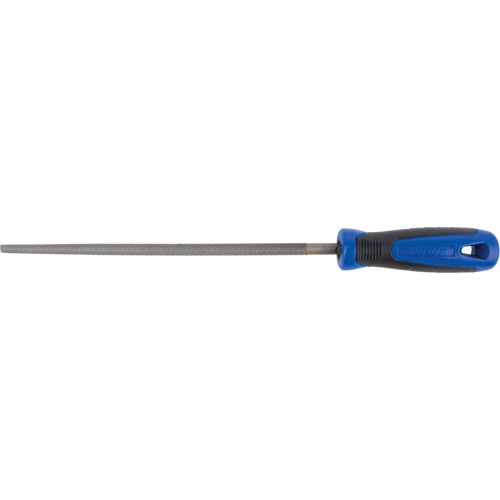 File With Handle, 1/4" Dia. x 6" L, Round, Second Cut Pryde Industrial Inc.