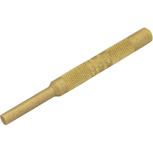 Brass Pin Punch, 1/4" Dia. x 4" L Pryde Industrial Inc.