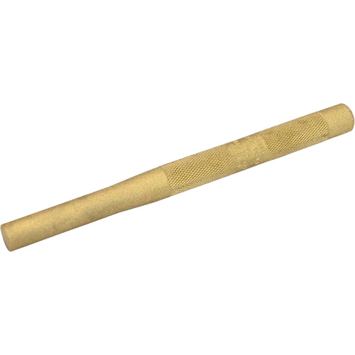 Brass Pin Punch, 7/16" Dia. x 6" L Pryde Industrial Inc.