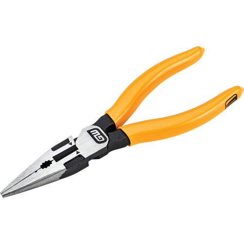 Pitbull Dipped Handle Long Nose Pliers, 6" L Pryde Industrial Inc.