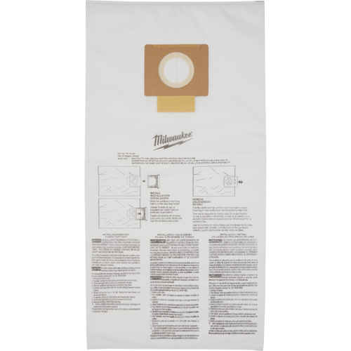 Fleece Dust Bags, 9 US gal. Pryde Industrial Inc.