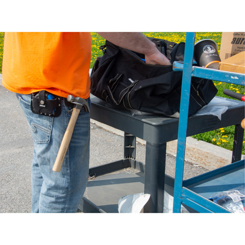 Porte-outil &agrave; anneau en acier, Support pour marteau, Cuir, 0 Poches Pryde Industrial Inc.