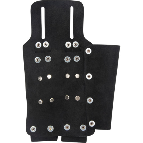 Porte-outils pour monteur de ligne, Porte-outil multiple, Cuir, 3 Poches Pryde Industrial Inc.