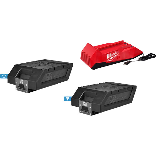 Trousse dextension de batterie et de chargeur MX Fuel, Lithium-ion, 6 Ah Pryde Industrial Inc.
