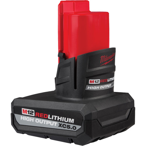 M12 Redlithium High Output XC5.0 Battery Pack, Lithium-Ion, 12 V, 5 Ah Pryde Industrial Inc.