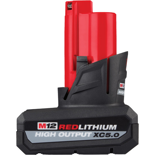 M12 Redlithium High Output XC5.0 Battery Pack, Lithium-Ion, 12 V, 5 Ah Pryde Industrial Inc.