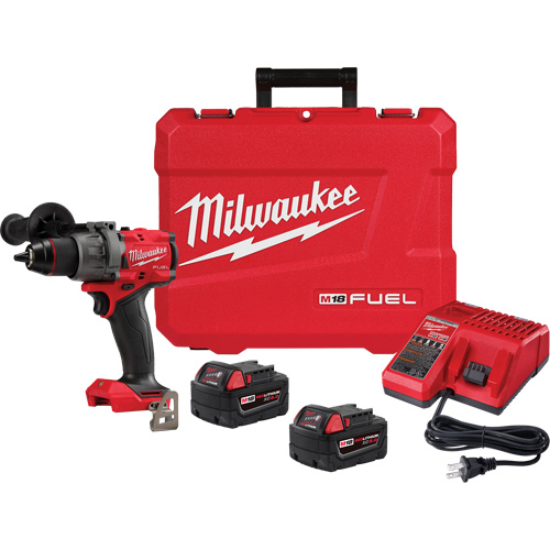 Ensemble perceuse/visseuse M18 FUEL, Lithium-ion, 18 V, Mandrin 1/2", Couple 1400 lp-po Pryde Industrial Inc.