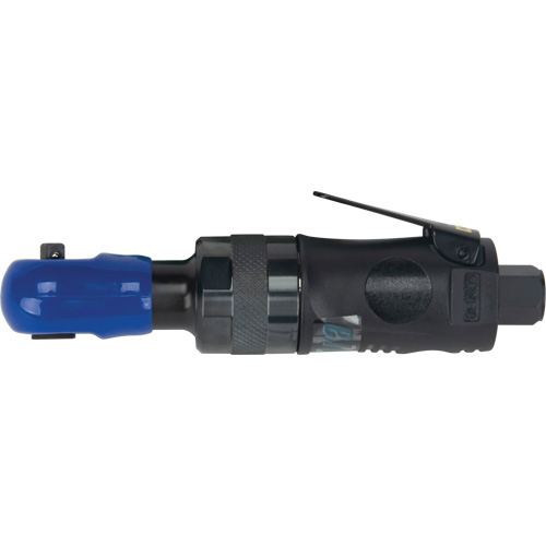 Stubby Industrial Air Ratchet Wrench, 1/4" Drive, 1/4" NPT, 3 CFM Pryde Industrial Inc.