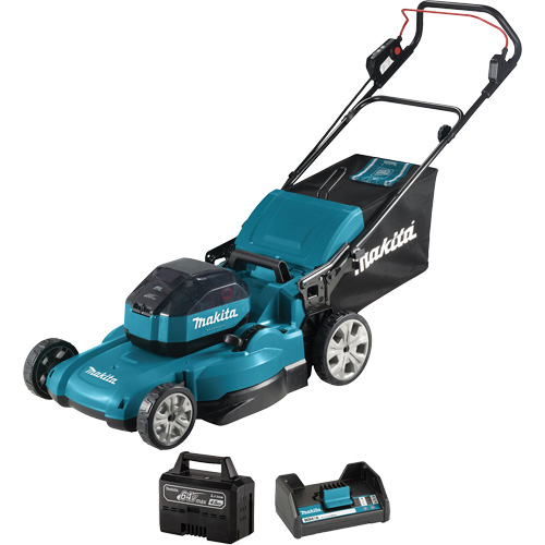 Tondeuse sans fil avec moteur sans balai, Pouss&eacute;e, &agrave; pile, Largeur de coupe 21" Pryde Industrial Inc.