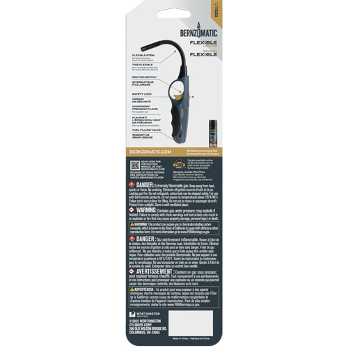 Briquet flexible Pryde Industrial Inc.