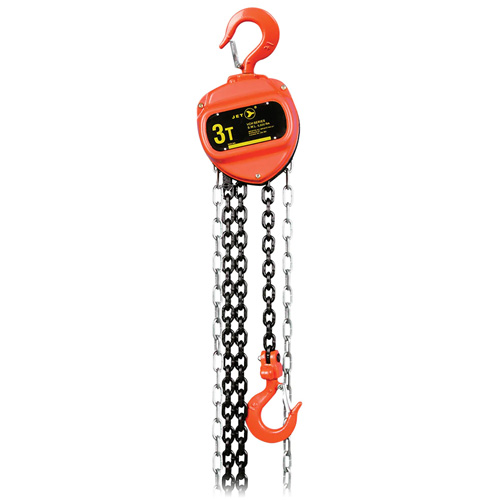 VCH Series Chain Hoist, 20' Lift, 6600 lbs. (3 tons) Capacity, Heat-Treated Alloy Steel Chain Pryde Industrial Inc.