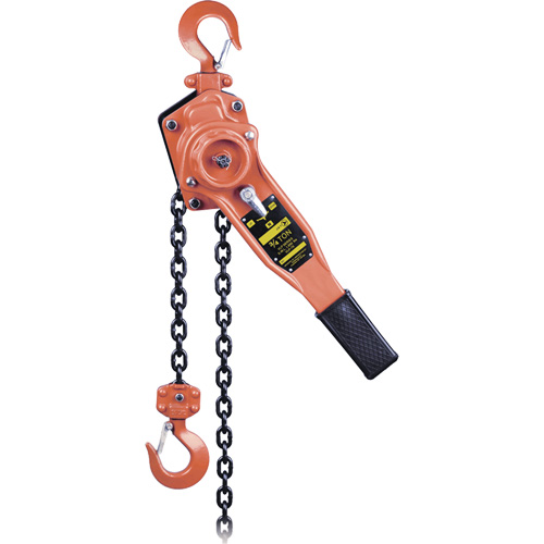 KLP-75-10 KLP Series Heavy-Duty Lever Chain Hoist, 10' Lift, 1500 lbs. (0.75 tons) Capacity Pryde Industrial Inc.