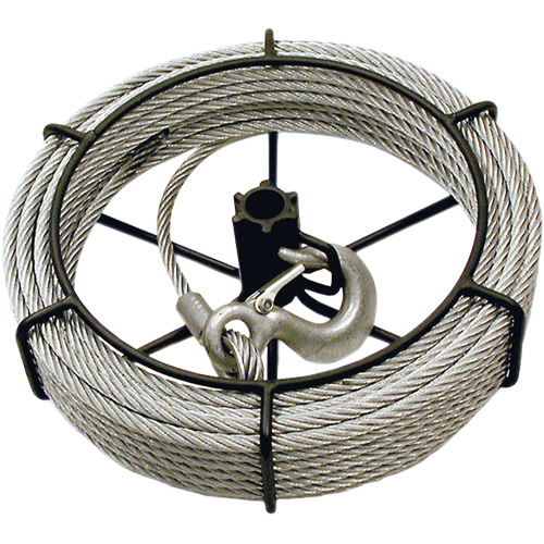 JGP-300A 3 Ton 66' Cable Assembly for Jet Wire Grip Pullers Pryde Industrial Inc.